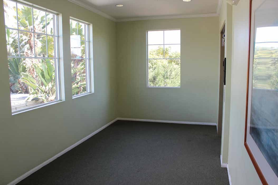 Empty lobby before renovation