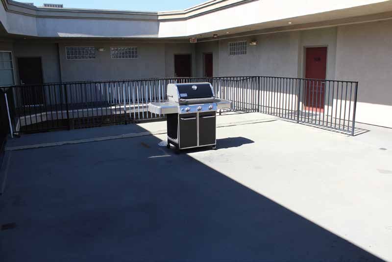 Concrete rooftop before renovation